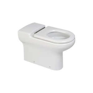 Hinged Soft-Close Toilet Seat for Ceramic WC Pans (Seat Only)